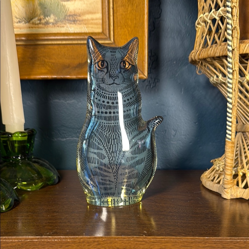 Abraham Palatnik Lucite Cat
